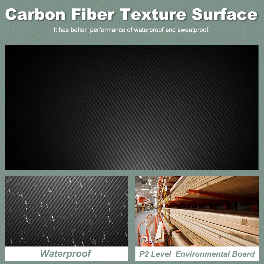 35.4In Z Shaped PC Computer Gamaing Desk with Headphone Hook,Blue