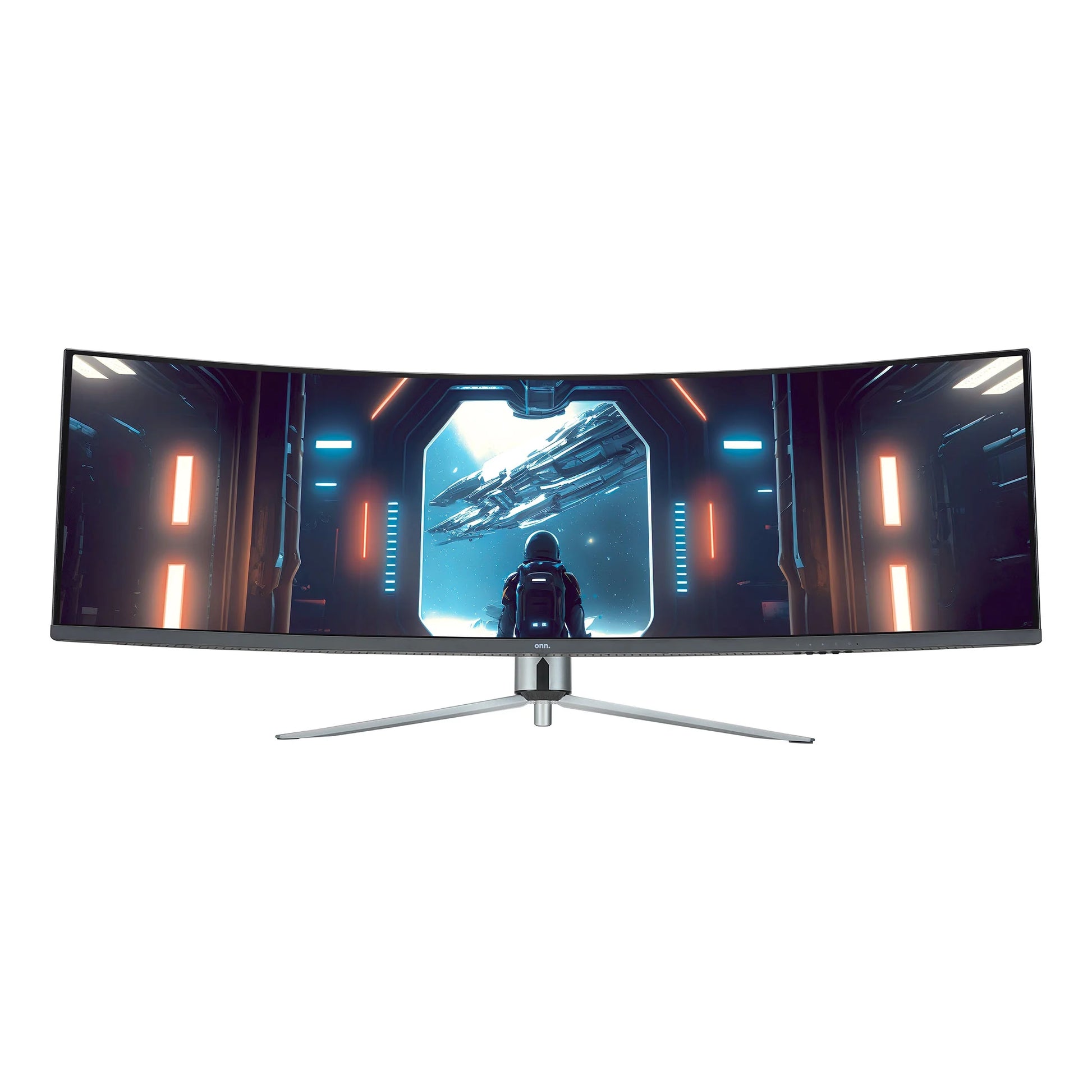 49" 3840 X 1080P Curved Dual FHD Gaming Monitor, Black, 100133225