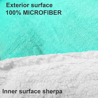 Wearable Blanket Hoodie, Oversized Sherpa Hooded Blanket Sweatshirt, Super Warm and Cozy Hoodie Blanket for Women Men Adults